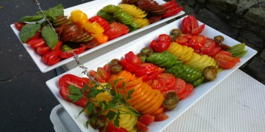 Heirloom Tomato Platter 2017